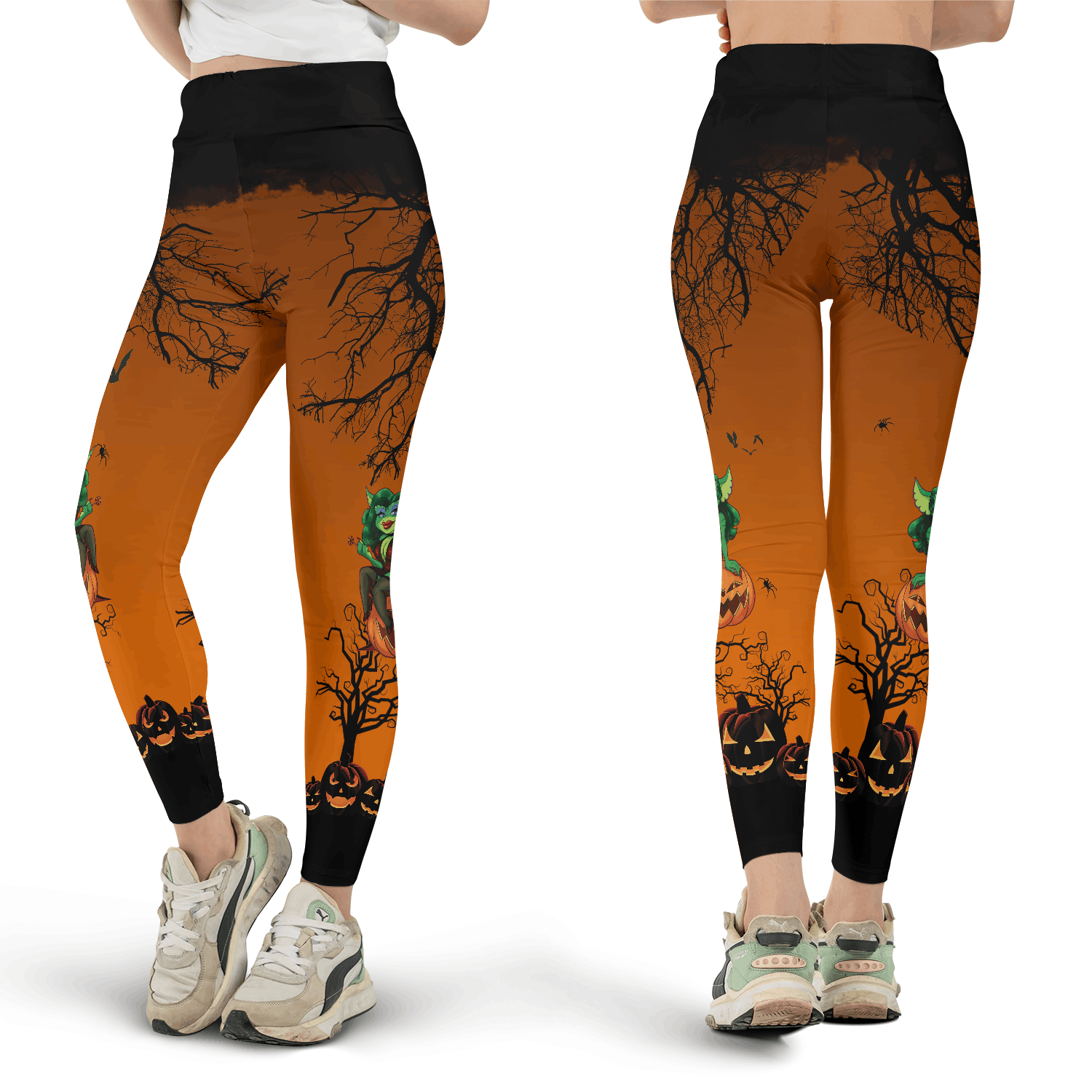 Halloween Monsters All-over Print Legging