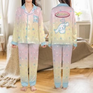 Cinnamoroll Adult Satin Pajamas Set